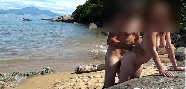  sexo en publico casero en la playa de brasil praia do cardoso
